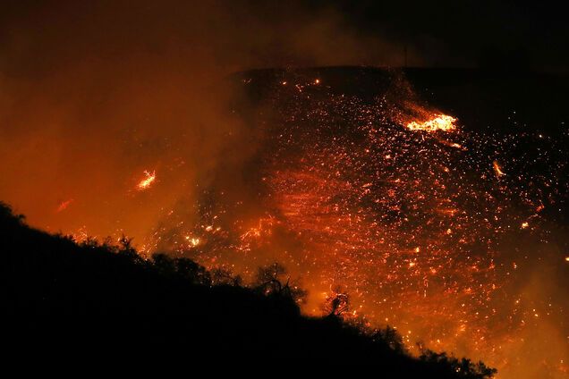 Пожар в Калифорнии