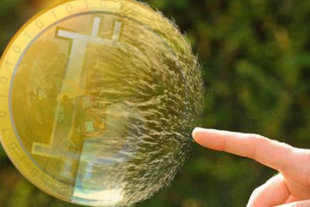 Як міхур: відомий банкір передбачив крах біткоіна