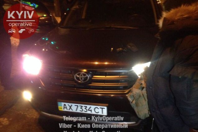 автомобиль нарушителя