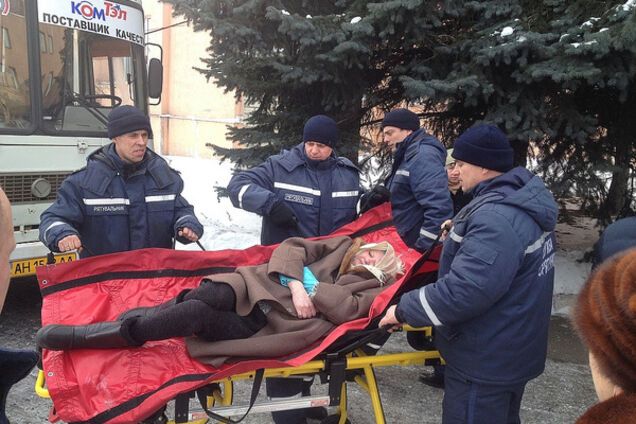 Эвакуация из Авдеевки