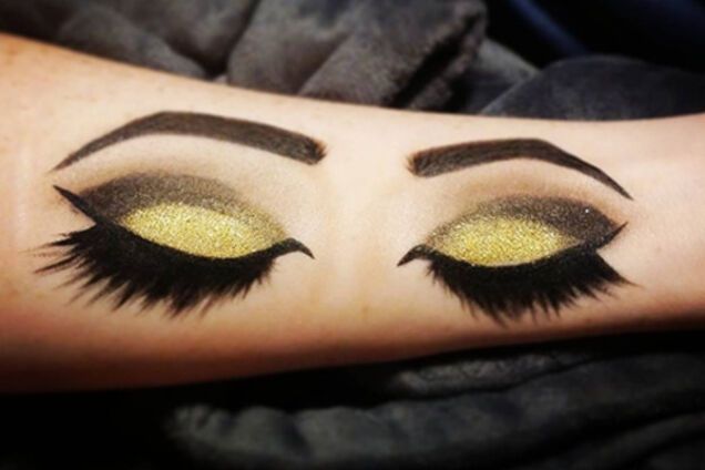 Макияж на руках и ногах