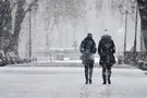 Погода в Украине снег
