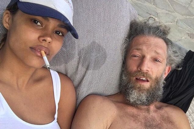 Венсан Кассель и Тина Кунаки