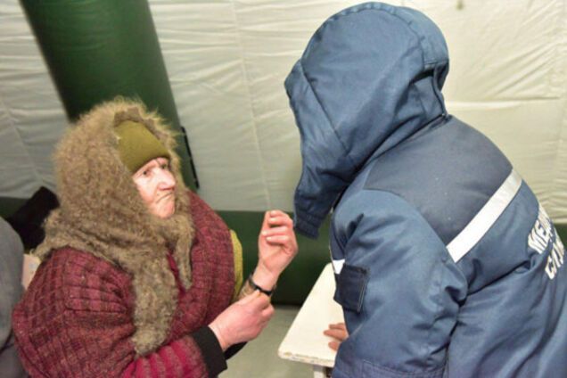 Жительница Авдеевки