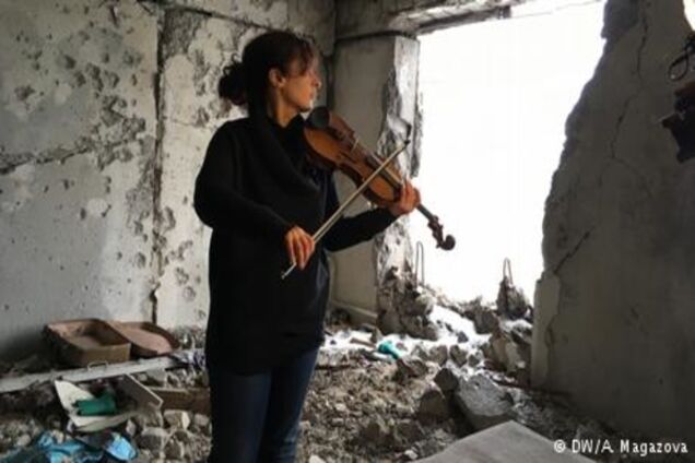 Німецько-українська скрипачка: 'Людям потрібно нагадувати про мирне життя'
