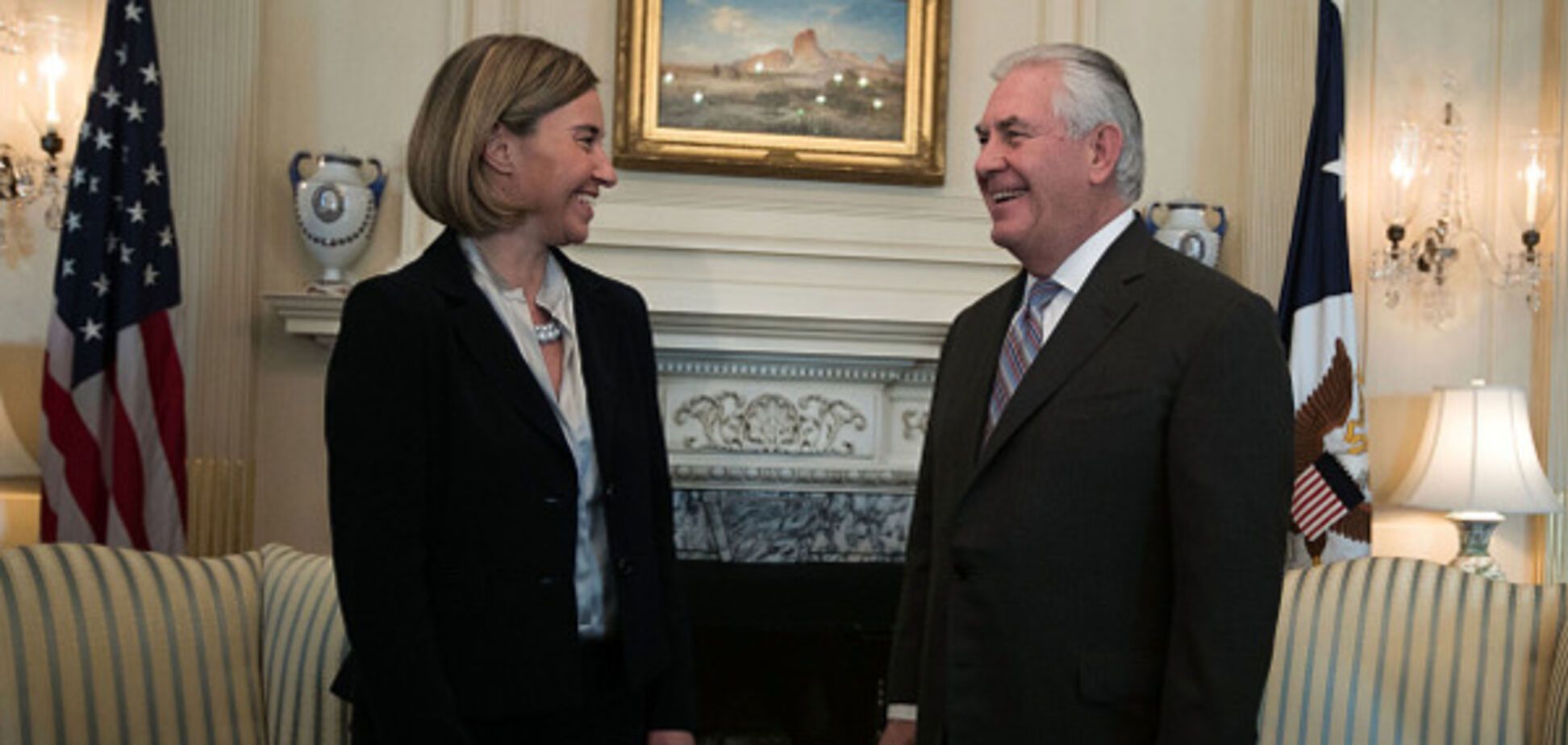 Могерини и Тиллерсон