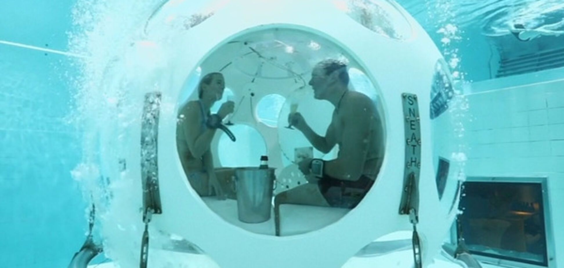 подводный ресторан в Бельгии