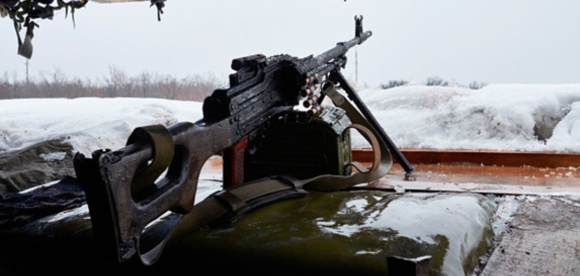 Позиция ВСУ под Авдеевкой