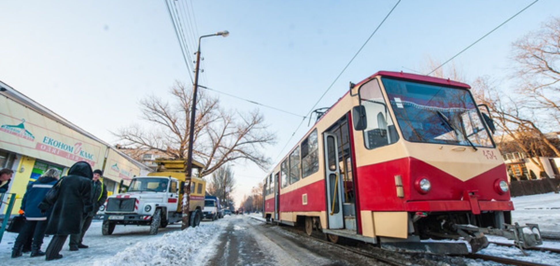 С запорожским транспортом произошла очередная 'напасть' (ФОТО)
