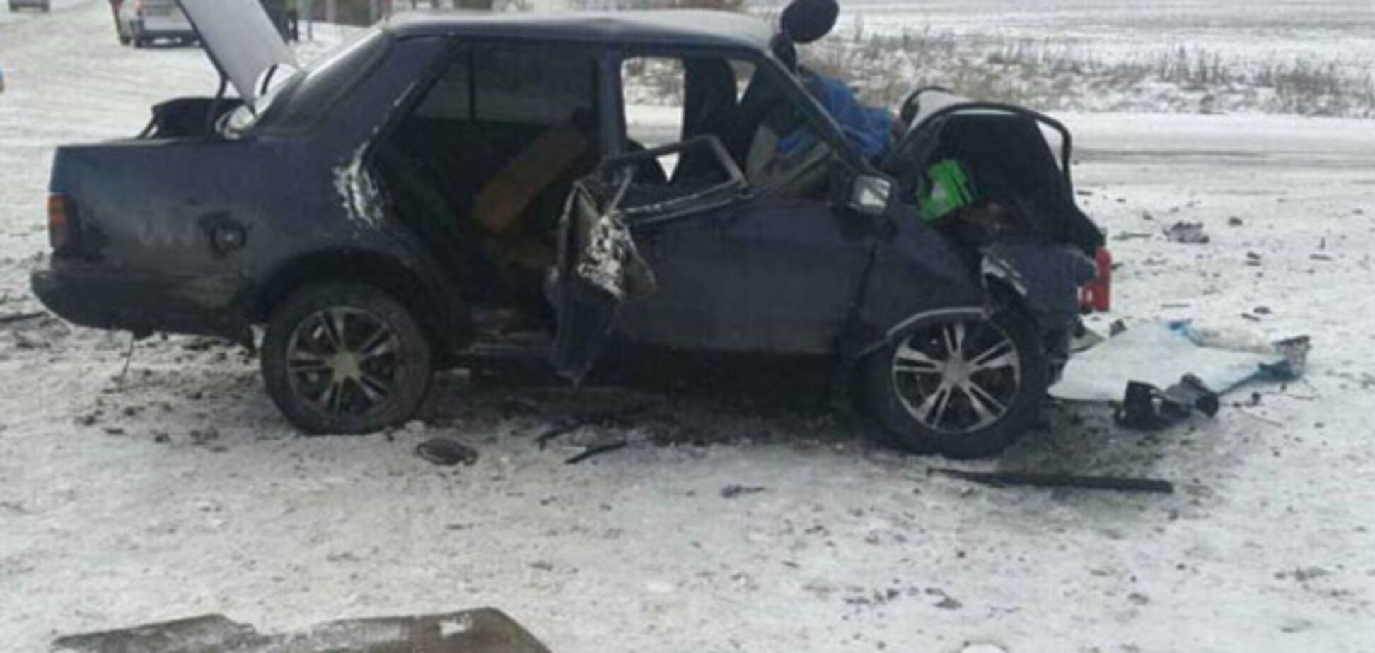 В области легковушка влетела в грузовик: есть жертвы (ФОТО)