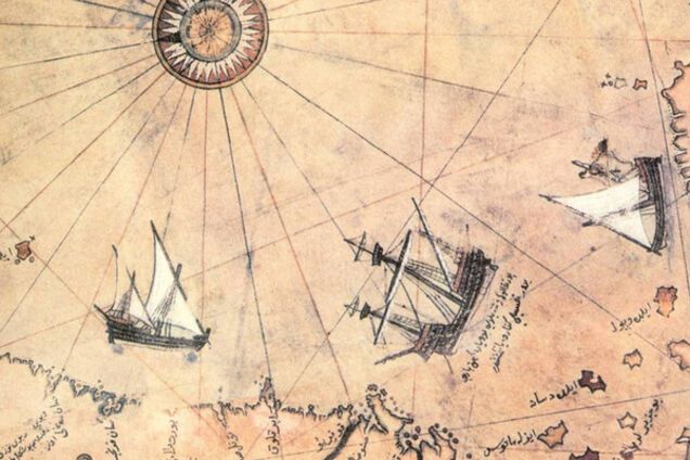 Карта Пири Рейса, археология