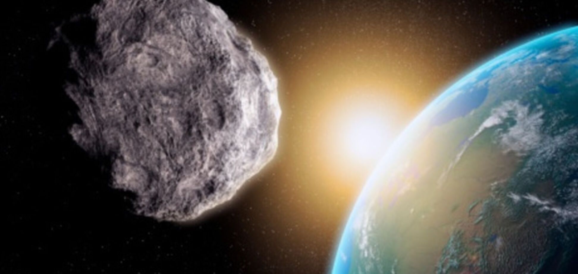 астероид и Земля