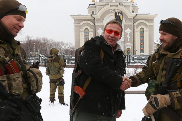 Охлобыстин на Донбассе