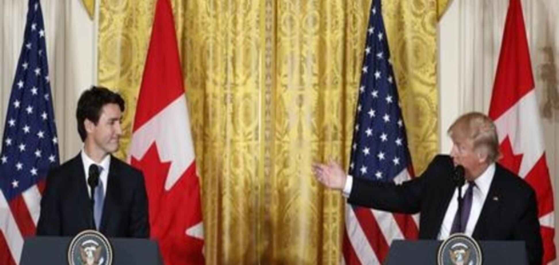 Трамп збирається 'підкоригувати' торговельні відносини США з Канадою