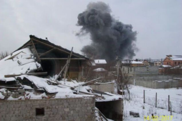 Взрыв в Донецке