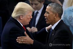 Трамп і Обама