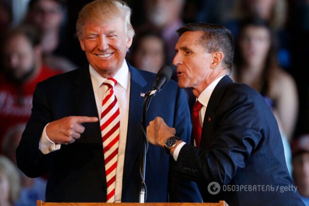 Дональд Трамп и Майкл Флинн
