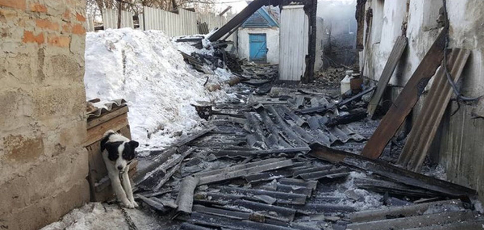 Разрушения в Авдеевке