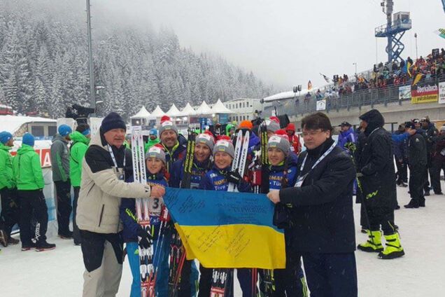 Сборная Украины по биатлону