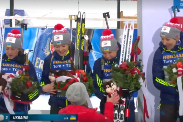 Чемпионат мира по биатлону Украина серебро