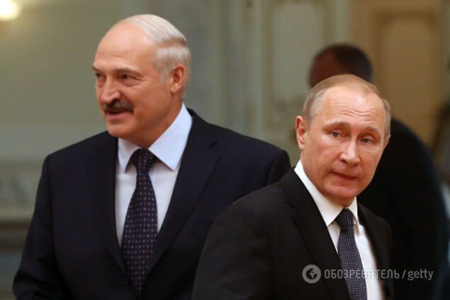 Путин и Лукашенко