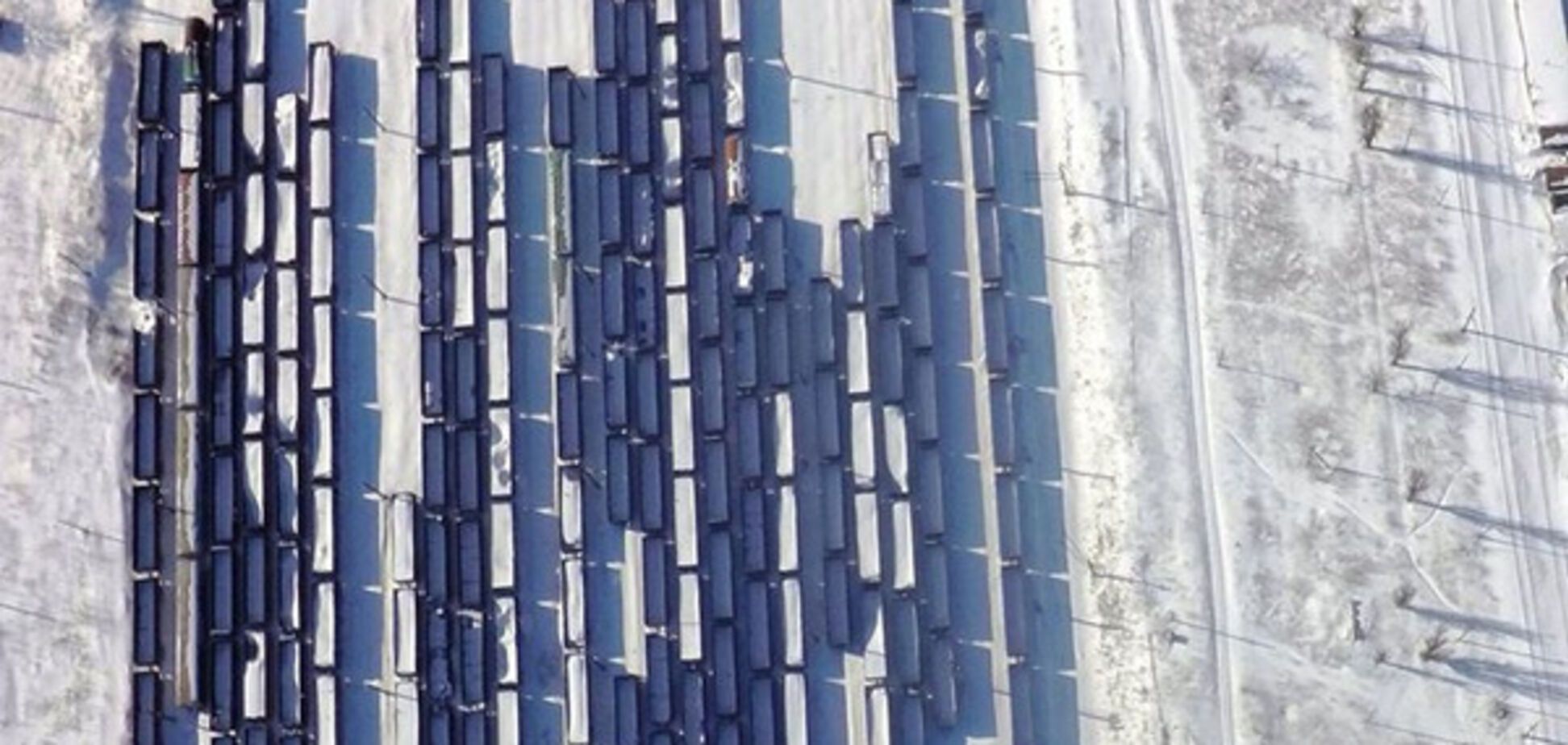 Вагоны с антрацитом в Дебальцево