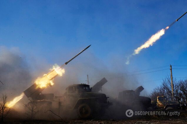 Обстрел из \'Градов\'