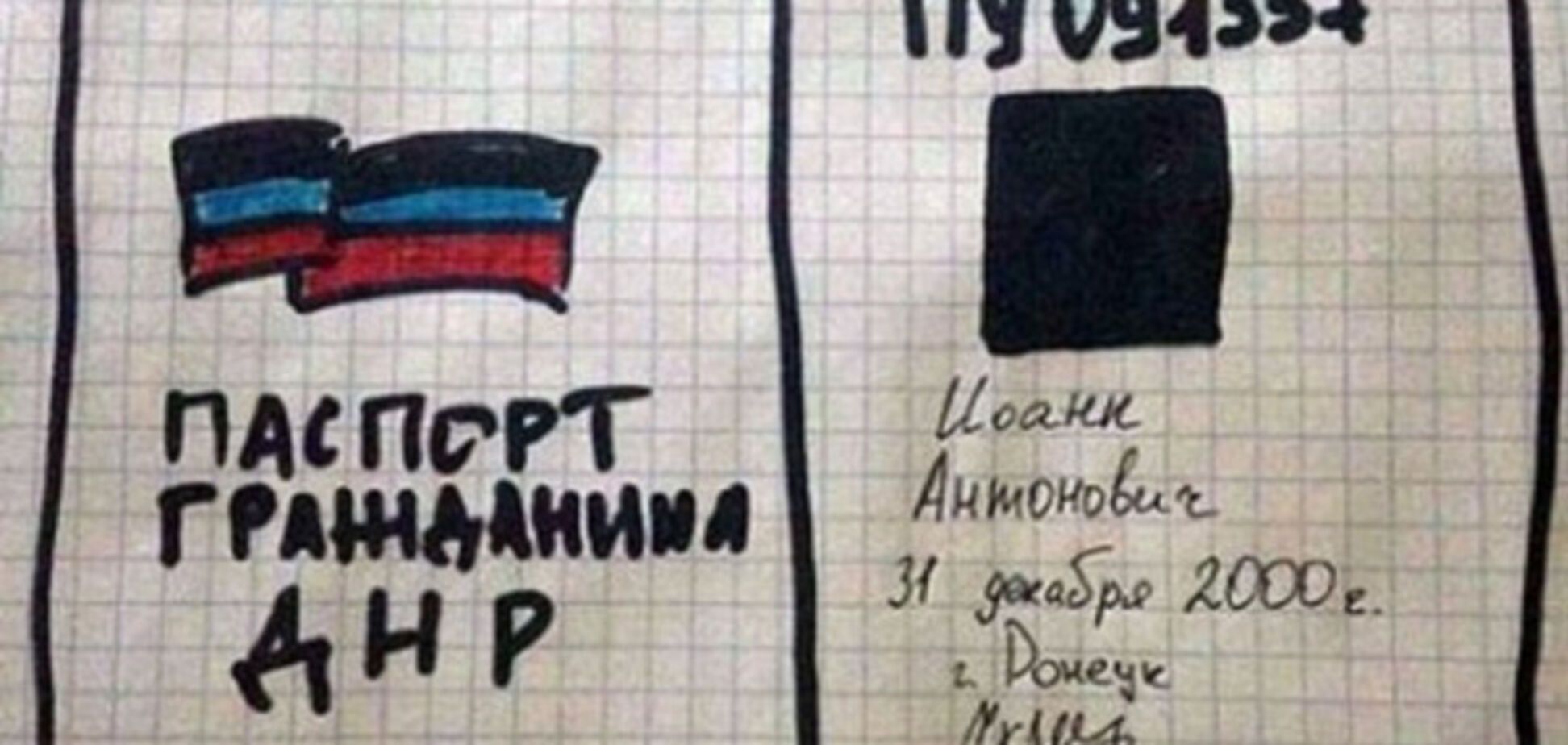 паспорт днр