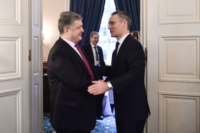 Порошенко и Столтенберг