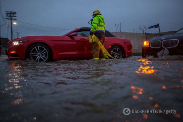 Шторм в США