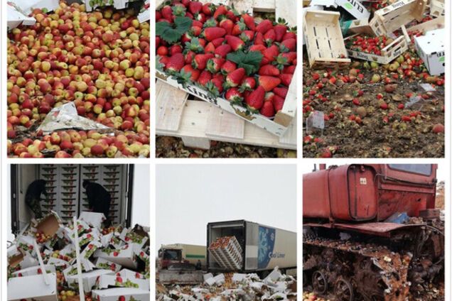 Уничтожение продуктов в России