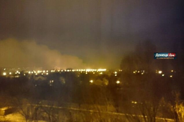 Взрыв в Донецке