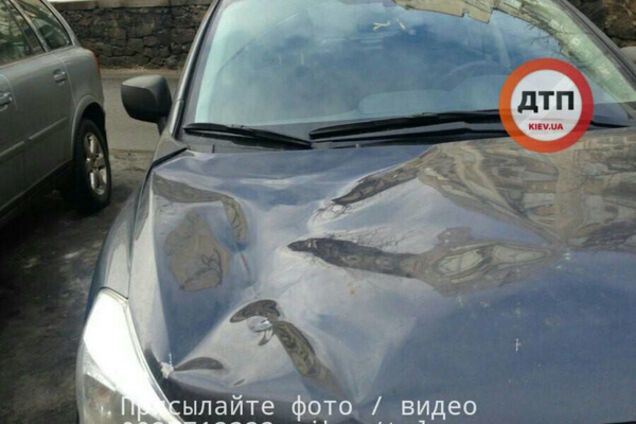 поврежденный автомобиль