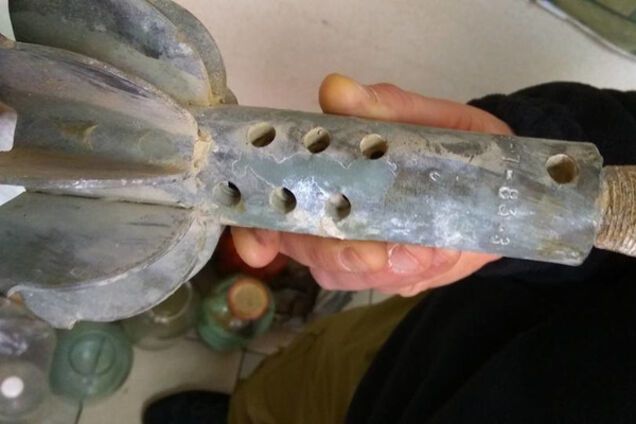 фрагмент мины Авдеевка