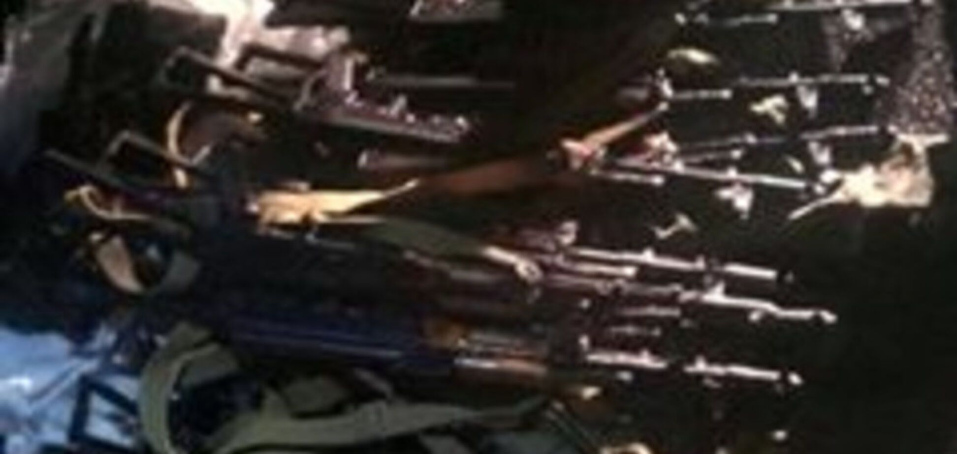 Изъятое оружие