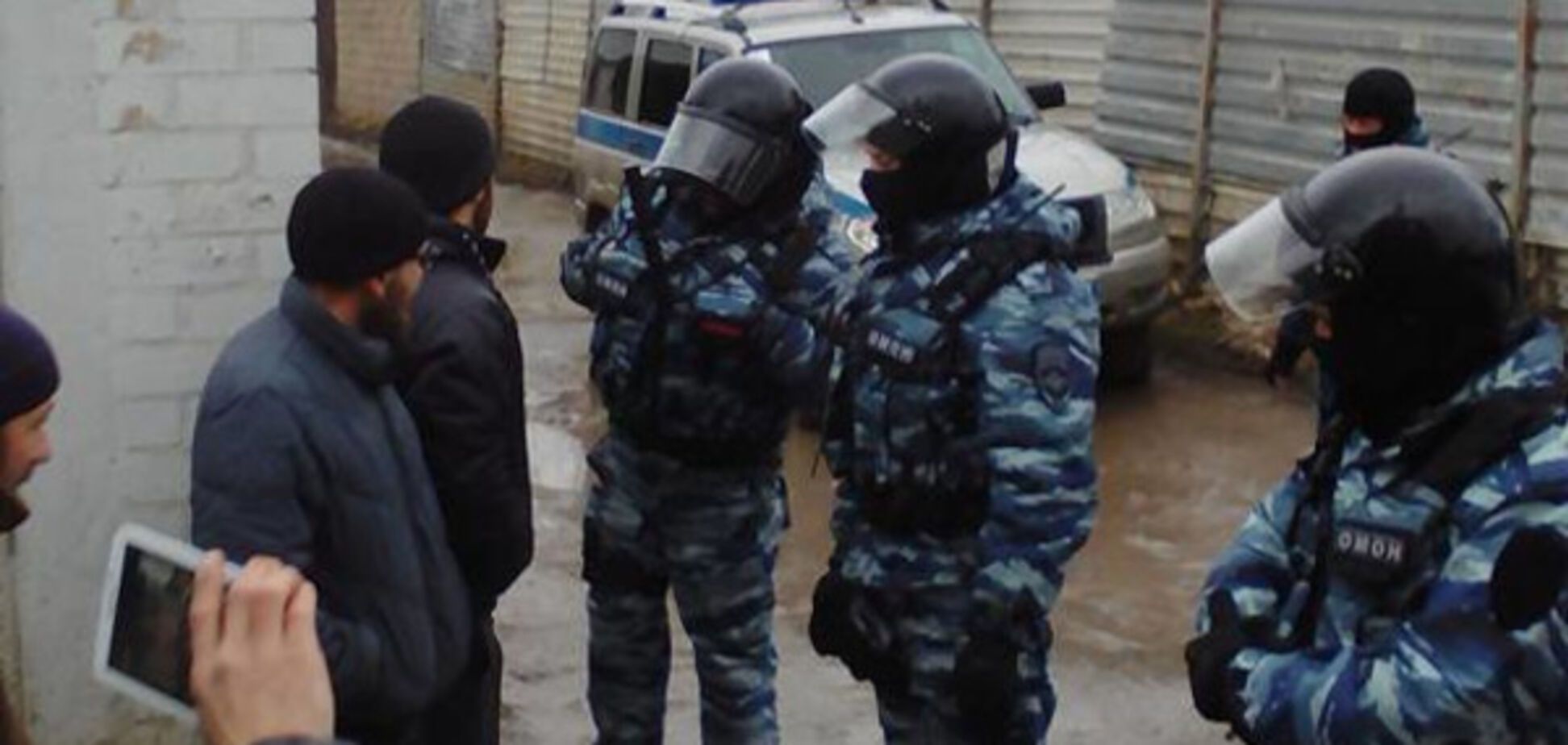 Задержание крымских татар