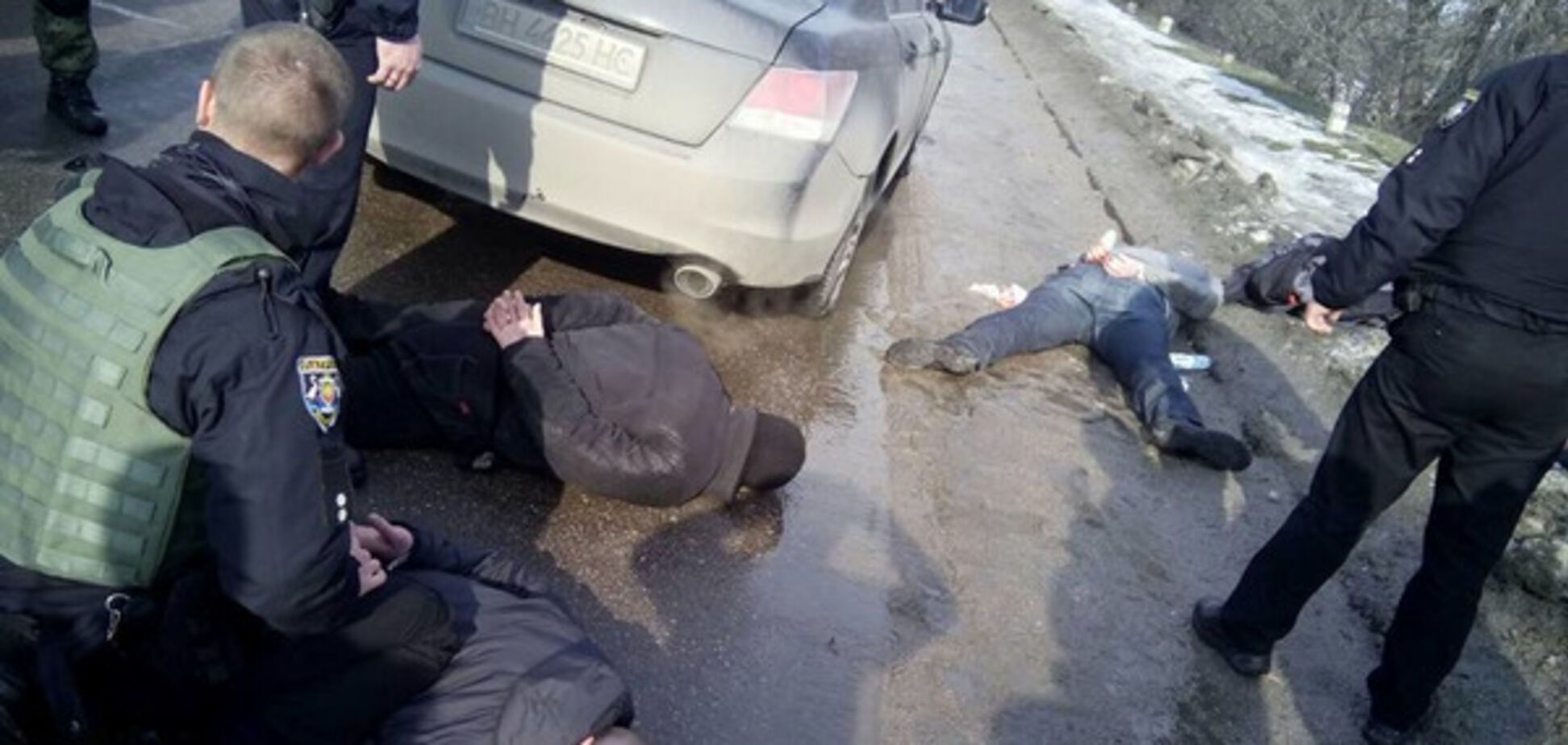 Задержание в Кропивницком