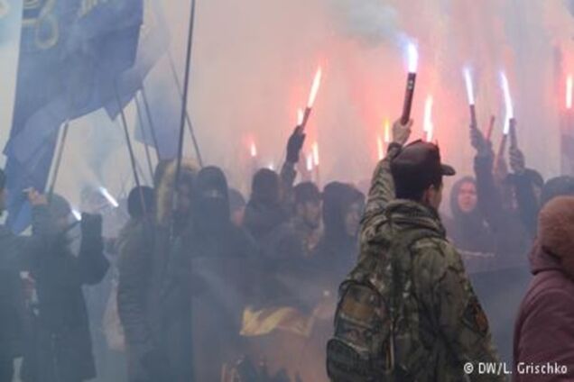 Марш націоналістів: Янукович утік, але 'дух' його залишився