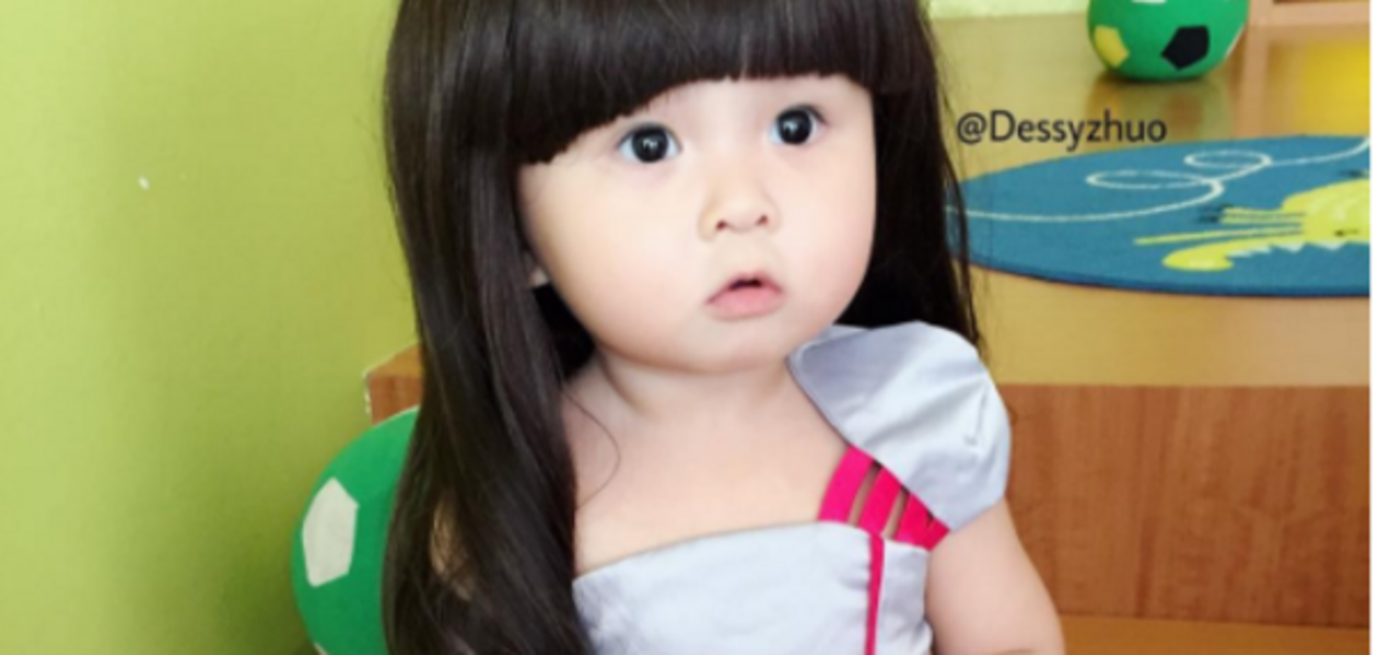 Дівчинка-лялька: малеча із Індонезії підкорила соцмережі