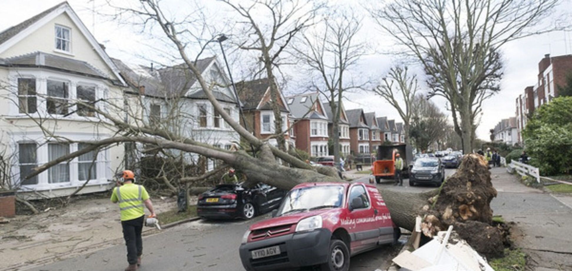Шторм в Великобритании