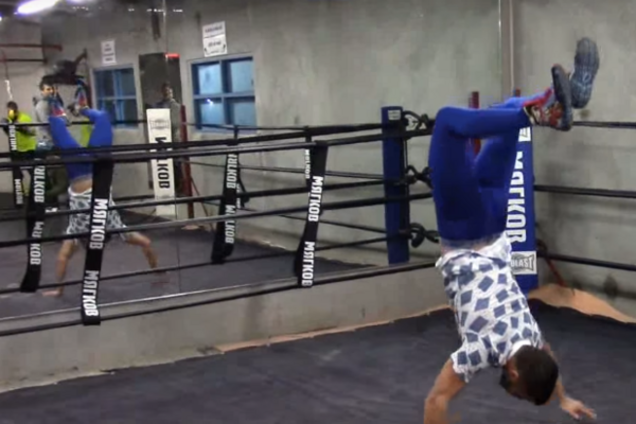 Тренировка Ломаченко