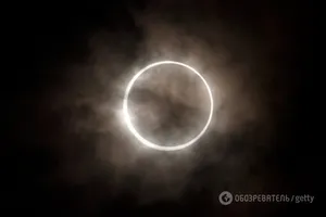 солнечное затмение