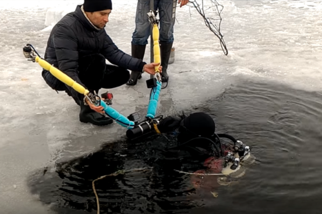 дайвер Юрий Батаев