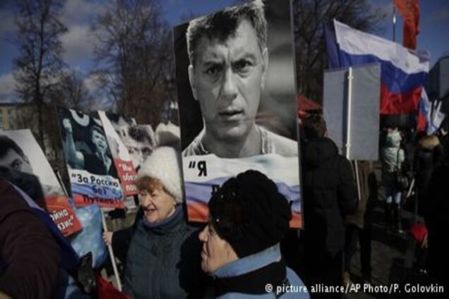 Тисячі росіян вийшли на марш пам'яті Бориса Нємцова
