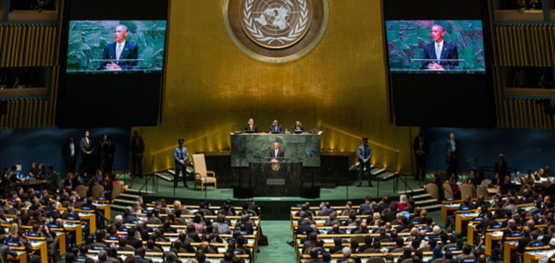 заседание ООН