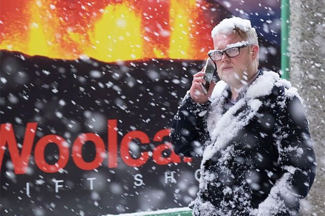 Исландию засыпало снегом