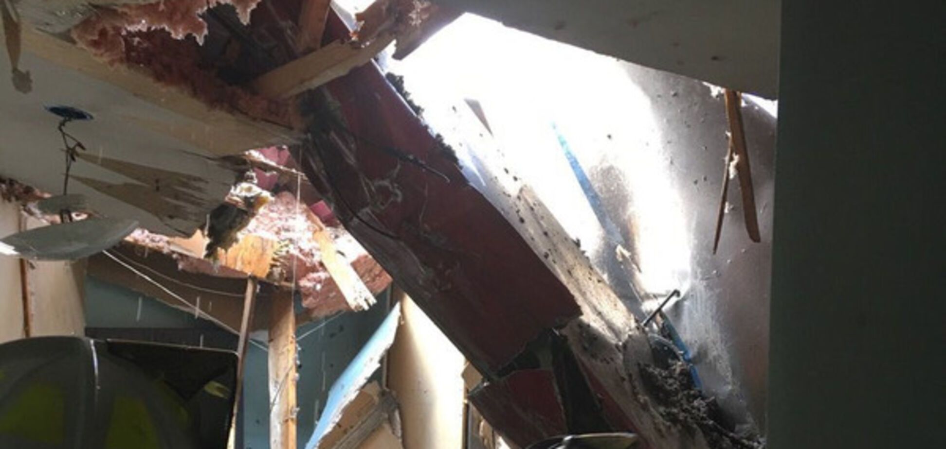 Крушение самолета в США