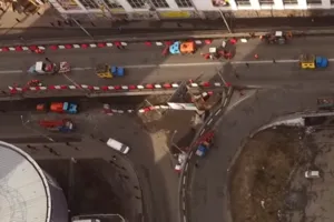 Обвал моста на Шулявке