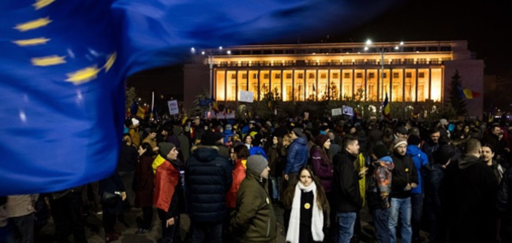 Протест у Румунії