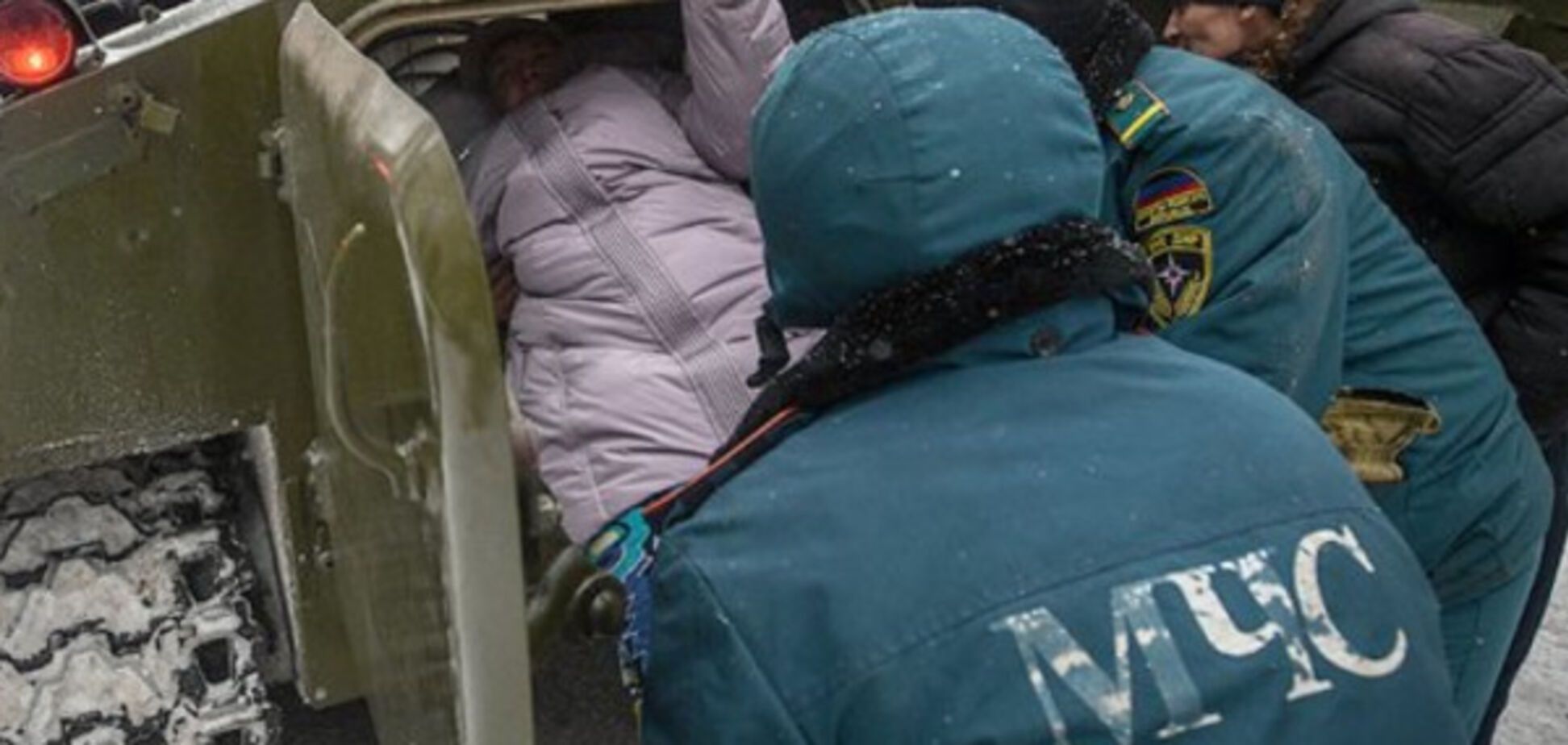 Эвакуация Донецк